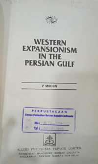 Western Expansionism in the Persian Gulf