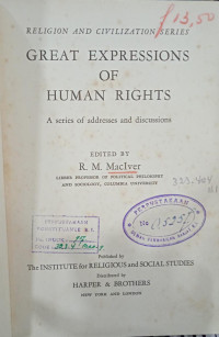 Great Expressions of Human Rights