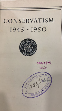 Conservatism 1945-1950
