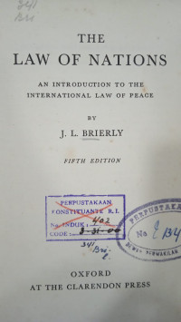 The Law of Nations