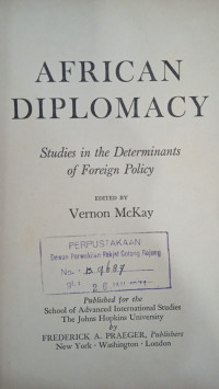 African Diplomacy