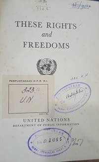 These Rights and Freedoms