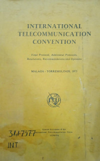 International Telecommunication Convention