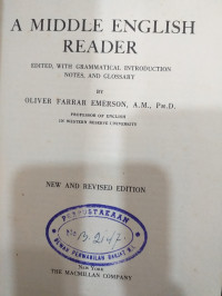 A Middle English Reader