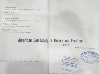 American Democracy in Theory and Practice