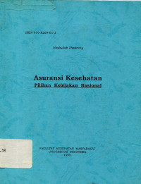 Asuransi kesehatan, pilihan kebijakan Nasional