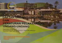 Daftar Undang-Undang Dan Peraturan Pelaksanaan Undang-Undang Bidang Komisi X (Pendidikan, Olahraga, Dan Sejarah) Tahun 1964 S/D 2018