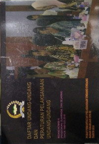 Daftar Undang-Undang Dan Peraturan Pelaksanaan Undang-Undang Bidang Komisi X Tahun 1969 s/d 2018