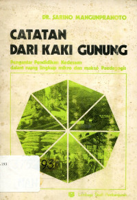 Catatan dari Kaki Gunung