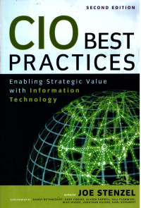 Cio Best Practices: Enabling Strategic Value with Information Technology