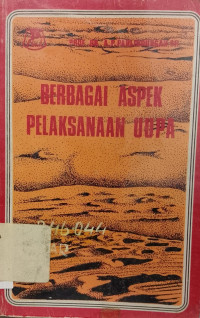 Image of Berbagai aspek pelaksanaan UUPA