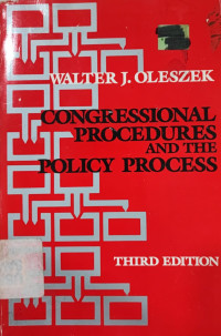 Image of Congressional procedures and the policy process