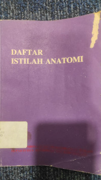 Image of Daftar Istilah Anatomi