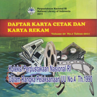Daftar Karya Cetak dan Karya Rekam Volume 20 No 1 Tahun 2011