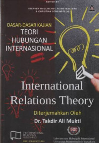 Image of Dasar-dasar kajian teori hubungan internasional