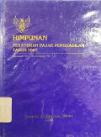 Image of Himpunan Peraturan Pajak Penghasilan Tahun 2001