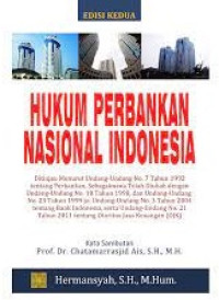 Hukum perbankan Nasional Indonesia