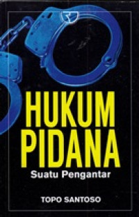 Hukum pidana suatu pengantar