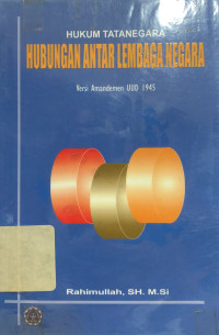 Image of Hukum Tatanegara Hubungan Antar Lembaga Negara
