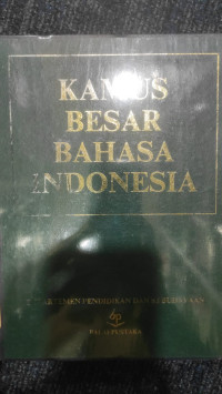 Image of Kamus Besar Bahasa Indonesia
