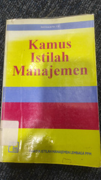 Image of Kamus Istilah Manajemen