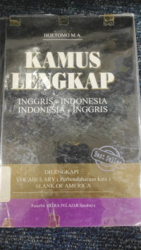Image of Kamus Lengkap Inggris-Indonesia Inggris-Indonesia