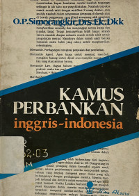 Image of Kamus perbankan: Inggris-Indonesia