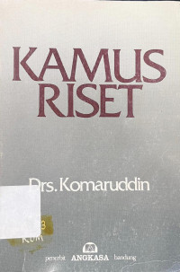Image of Kamus Riset