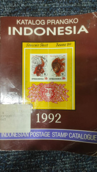 Image of Katalog Prangko Indonesia 1992