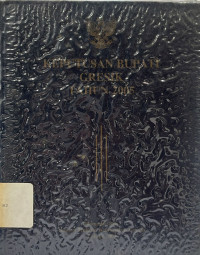 Image of Keputusan Bupati Gresik Tahun 2005