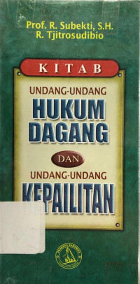 Image of Kitab Undang-undang Hukum Dagang dan Undang-undang Kepailitan
