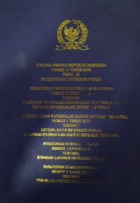 Image of Kompilasi Regulasi Peraturan Keterbukaan Informasi Publik