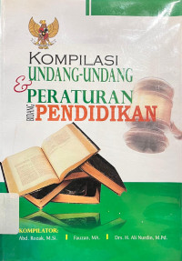 Image of Kompilasi Undang-Undang & Peraturan Bidang Pendidikan