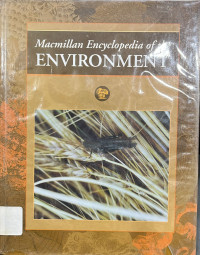 Image of Macmillan Encyclopedia of The Environment Vol 3