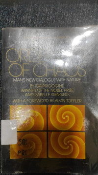 Image of Order Out Of Chaos : Man's New Dialogue With Nature