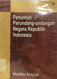 Image of Penuntun Perundang-undangan Negara Republik Indonesia