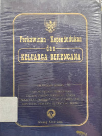 Image of Perkawinan - Kependudukan dan Keluarga Berencana
