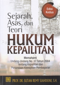 Sejarah, Asas, dan Teori Hukum Kepailitan
