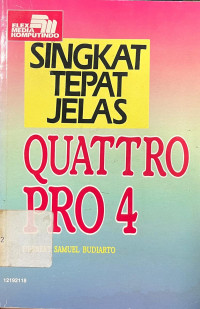 Image of Singkat Tepat Jelas Quattro Pro 4