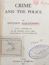 Crime and The Police