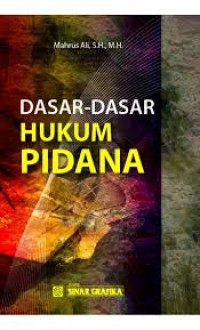 dasar-dasar hukum pidana