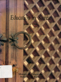 Education in Korea 1985-1986