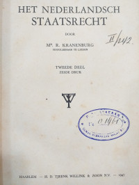 Het Nederlandsch Staatsrecht