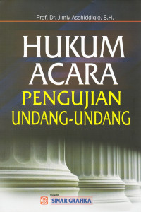 Hukum Acara Pengujian Undang-Undang