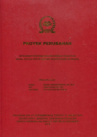 Integrasi penyebaran informasi kegiatan Wakil Ketua DPR RI bidang Korpolkam (SI INSAN)