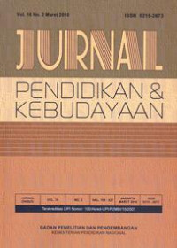 Jurnal pendidikan dan kebudayaan Vol 16 No. 2 Maret 2010