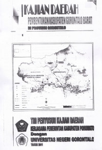 Naskah akademik: Kajian daerah Pembentukan Kabupaten Gorontalo barat di Provinsi Gorontalo