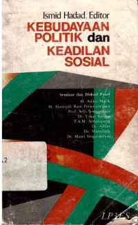 Kebudayaan politik dan keadilan sosial