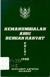 Kemanunggalan ABRI Dengan Rakyat edisi 1989