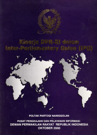 Kinerja DPR RI dalam Inter-Parliamentary Union (IPU